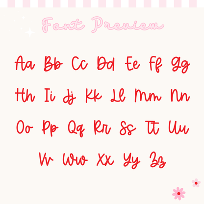 Personalised Pink Bow Drink Charms